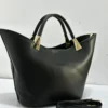 Gilda Ferretti Open Tote Black Gilda Ferretti open tote black gold hardware Nigeria
