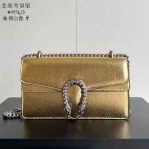 Gucci Dionysus bag in gold metallic