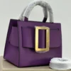 leather-gold-buckle-nigeria.webpBoyy Bobby tote purple saffiano leather with large gold buckle Nigeria