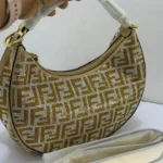 Fendi Mini Crystal FF Fendigraphy Hobo bag gold and silver rhinestone FF monogram Nigeria