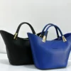 gilda-ferretti-open-tote-black-cobalt-blue-gold-hardware-nigeria Gilda Ferretti open tote black and cobalt blue with gold hardware Nigeria