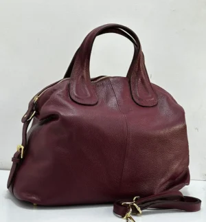 givenchy-nightingale-burgundy-pebbled-leather-top-handle-tote-pamzy-wears Gilda-nightingale-burgundy-pebbled-leather-top-handle-tote-pamzy-wears