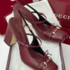 gucci-horsebit-slingback-block-heel-burgundy-leather-gold-horsebit-bow-nigeria Gucci Horsebit slingback block heel burgundy dark red leather with gold Horsebit and bow detail Nigeria