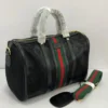 gucci-web-stripe-black-boston-top-handle-bag-pamzy-wears.webp Gucci web stripe black Boston top handle bag red green stripe gold zipper – Pamzy Wears Lagos