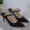 jimmy-choo-bing-100-mule-all-black-crystal-tonal-pointed-toe-stiletto-nigeria Jimmy Choo Bing 100 mule all black tonal crystal pointed toe stiletto with black crystal strap Nigeria