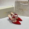 jimmy-choo-bing-mule-red-patent-leather-crystal-strap-nigeria Jimmy Choo Bing mule red patent leather with crystal-embellished strap Nigeria