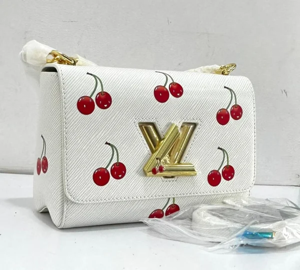 Louis Vuitton Twist MM black Epi leather with cherry print Nigeria
