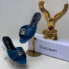 Outlash Patent Leather Flat Mules