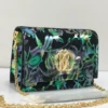 roberto-cavalli-iridescent-floral-print-shoulder-bag-black-green-gold-rc-logo-chain-nigeria roberto-cavalli-iridescent-floral-print-shoulder-bag-black-green-gold-rc-logo-chain-nigeria