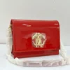 roberto-cavalli-patent-leather-shoulder-bag-red-gold-rc-logo-chain-nigeria roberto-cavalli-patent-leather-shoulder-bag-red-gold-rc-logo-chain-nigeria.
