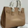 saint-laurent-sac-de-jour-medium-tan-camel-smooth-calfskin-leather-gold-hardware-nigeria Saint Laurent Sac de Jour medium tan camel smooth calfskin leather with SAINT LAURENT PARIS stamp and gold hardware Nigeria