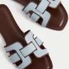 Hermes sky-blue-leather-h-cutout-flat-slide-sandal Hermes-sky-blue-leather-h-cutout-flat-slide-sandal
