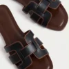 hermes black-leather-h-cutout-flat-slide-sandal hermes-black-leather-h-cutout-flat-slide-sandal
