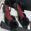 Channel-black-camellia-flower-slingback-shoes-women-nigeria