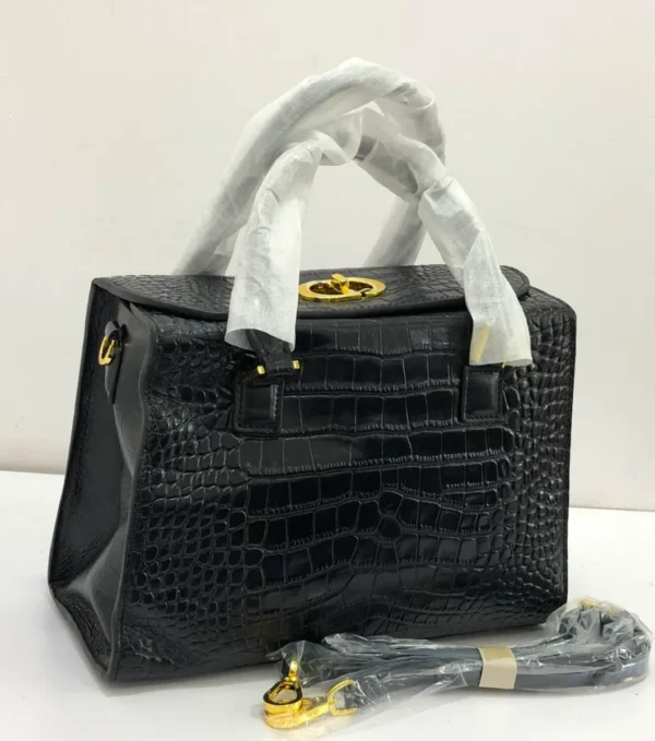 Christian-Dior-Croc-Embossed-top-handle-bag-black-lagos-nigeria
