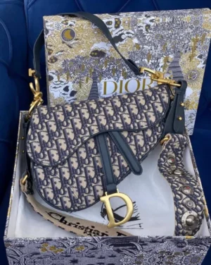 Dior Oblique Jacquard Saddle Bag Dior-Oblique-Jacquard-Saddle-Bag Lagos nigeria