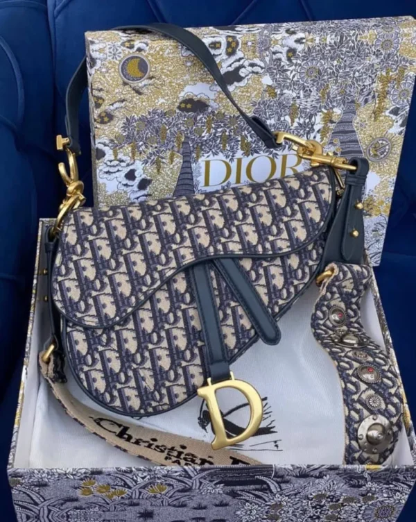 Dior Oblique Jacquard Saddle Bag Dior-Oblique-Jacquard-Saddle-Bag Lagos nigeria