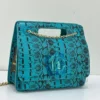 Roberto-Cavalli-Italian-Blue-Shoulder-Bag