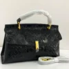 Tom Ford 3D Floral Embossed Leather Black Tom-Ford-3D-Floral-Embossed-Leather-Black