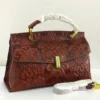 Tom Ford 3D Floral Embossed Leather Brown Tom-Ford-3D-Floral-Embossed-Leather-Brown