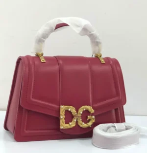 dolce-gabbana-dg-amore-burgundy-red-bag-lagos-nigeria