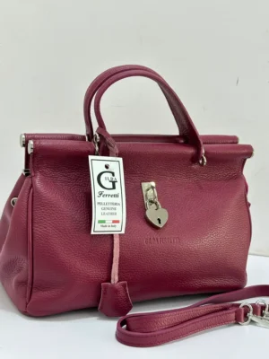 gilda-ferretti-magenta-leather-top-handle-bag-lagos-nigeria.
