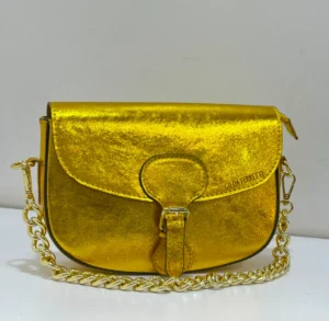 gilda-ferretti-metallic-gold-saddle-bag-lagos-nigeria