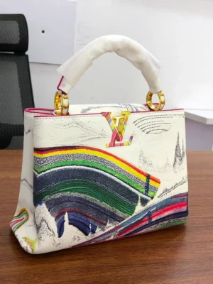louis-vuitton-capucines-printed-white-top-handle-bag-lagos-nigeria
